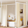 Room Divider Curtain Rod - No Drilling Tension Rod for Privacy