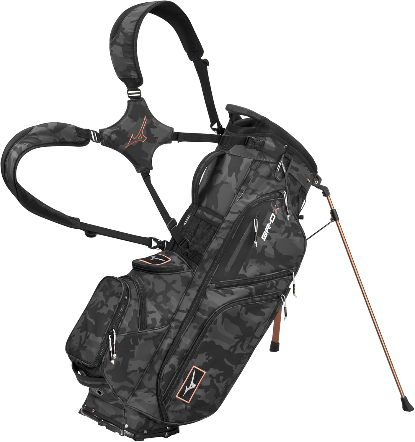 Mizuno 14-Way Hybrid Stand Golf Bag - Organize Your Gear in Style!