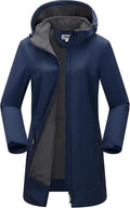 Women's Softshell Jacket with Removable Hood - Breathable Warm