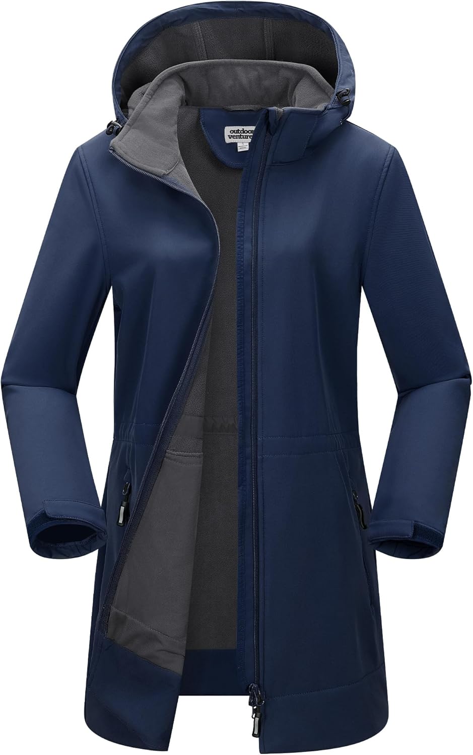 Outdoor Ventures Women's Softshell Jacket: Warm & Windproof