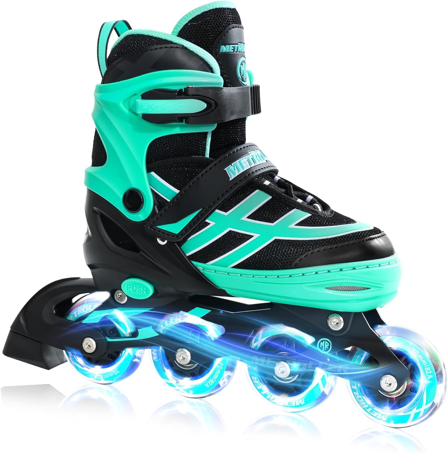 Adjustable Inline Skates for Kids with Illuminating Wheels
