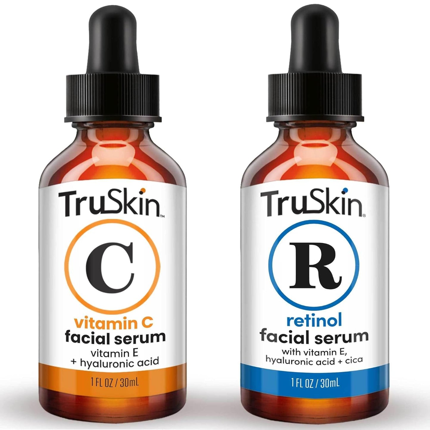 TruSkin Face Serum Duo for Anti-Aging Skin Care Gift Set
