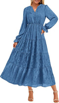 Stylish KIRUNDO Maxi Dress for Women Ideal for Fall Weddings 2025