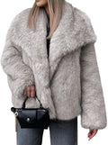 Chic Faux Fur Coat for Women by Cicy Bell Perfect for Winter