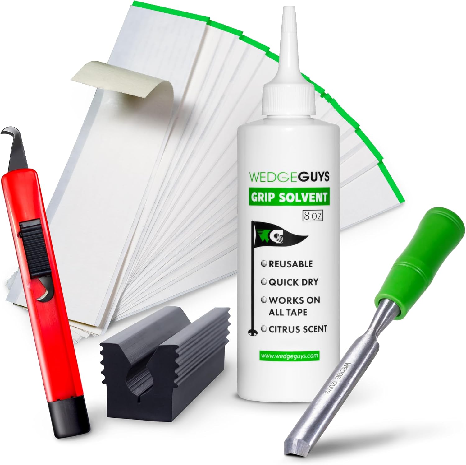 Pro Quality Golf Grip Kit - Complete Regripping Solution