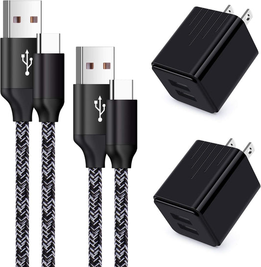 Fast Charge USB C Wall Charger for Samsung Galaxy & Google Pixel