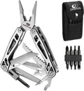 MOSSY OAK Multitool 21-in-1 Stainless Steel Pocket Knife - Durable EDC