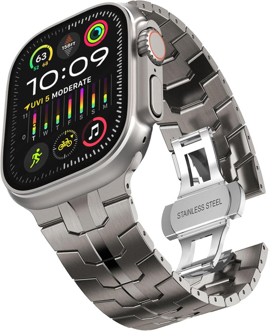 Titanium Band for Apple Watch Ultra 2: Durable & Lightweight