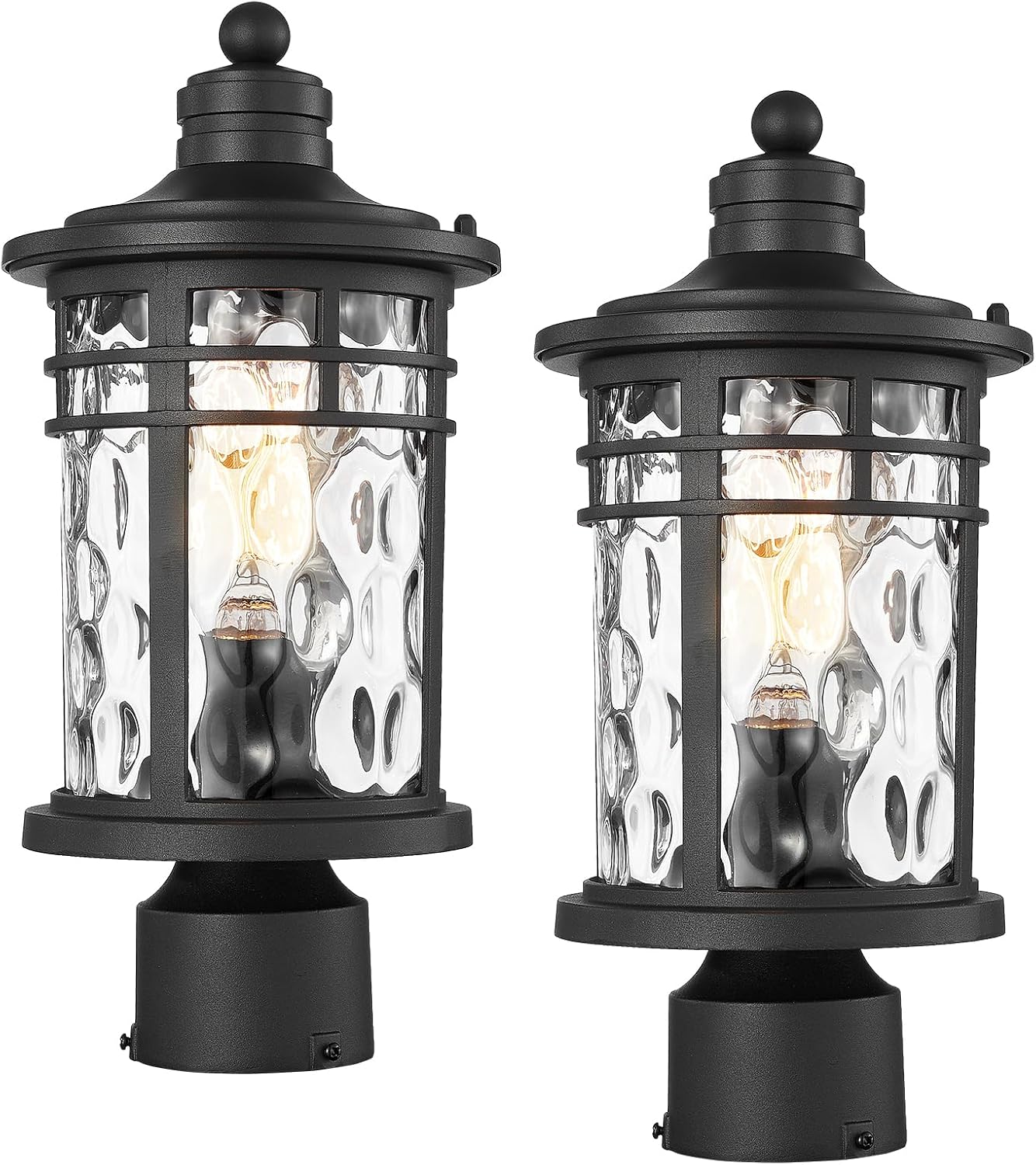 Darkaway Outdoor Post Lights for Charming Garden Illumination