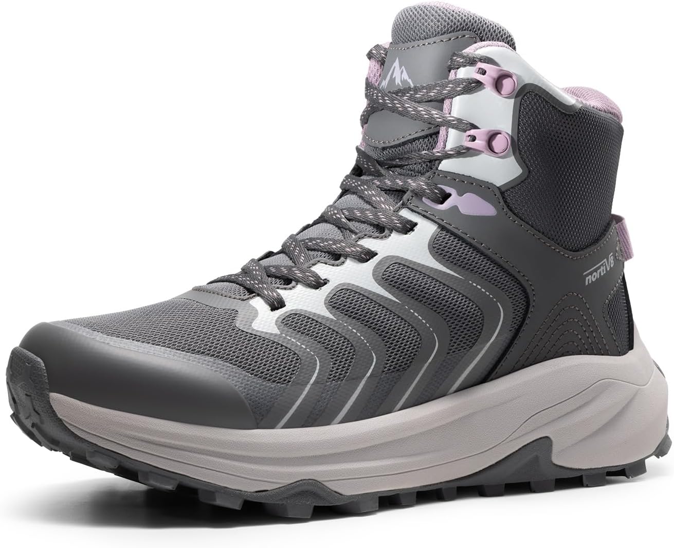 NORTIV 8 Women's Hiking Boots Waterproof with Arch Support