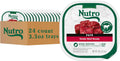 Nutro Natural Grain Free Wet Dog Food Pate Tender Beef Recipe