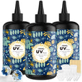 Crystal Clear Hard UV Resin Upgraded Formula - Fast Curing for Jewelry