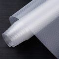 HooTown Shelf Liner 23.6 in Wide x 19.6 ft Long - Non Slip Clear