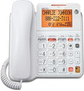 AT&T CL4940 Corded Phone with Answering System - Clear Caller ID