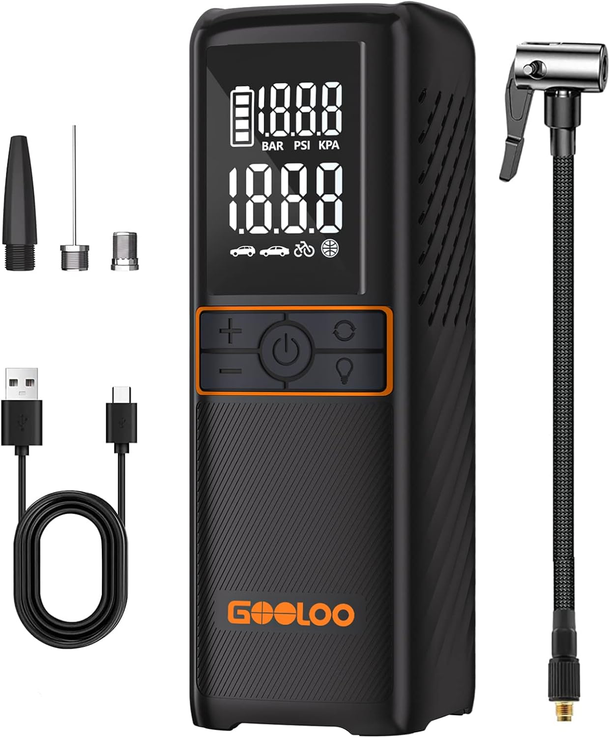 GOOLOO GT160: Fast 160PSI Tire Inflator
