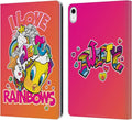 Head Case Designs Looney Tunes I Love Rainbow Leather iPad 10.9 Case