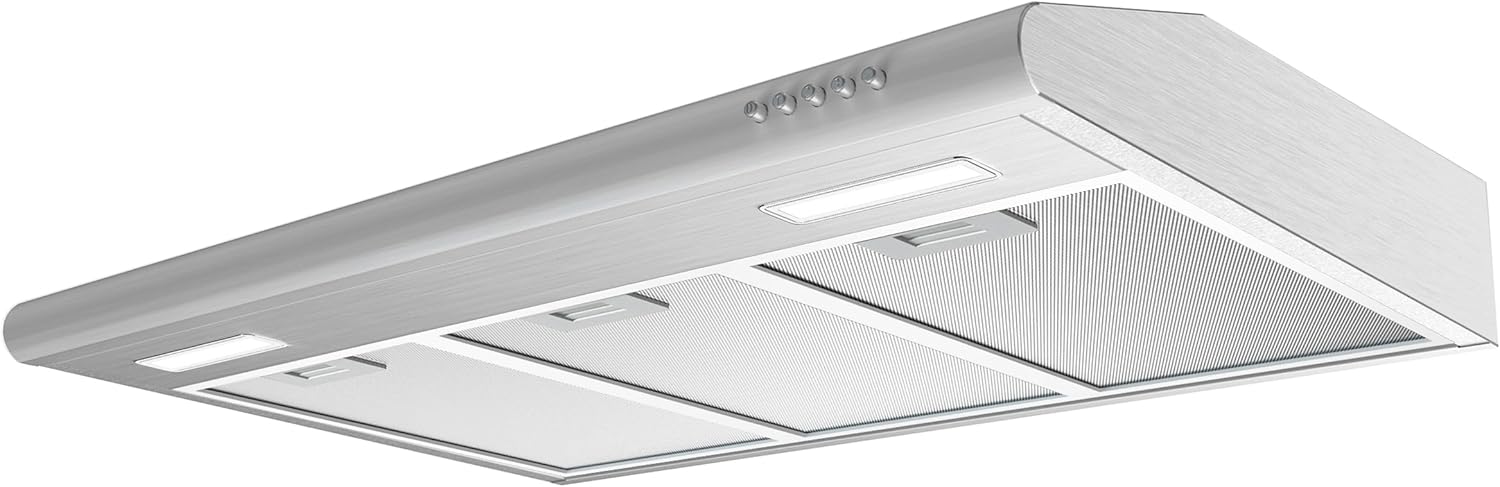 Under Cabinet Range Hood 30 inch with 3 Speed Exhaust Fan