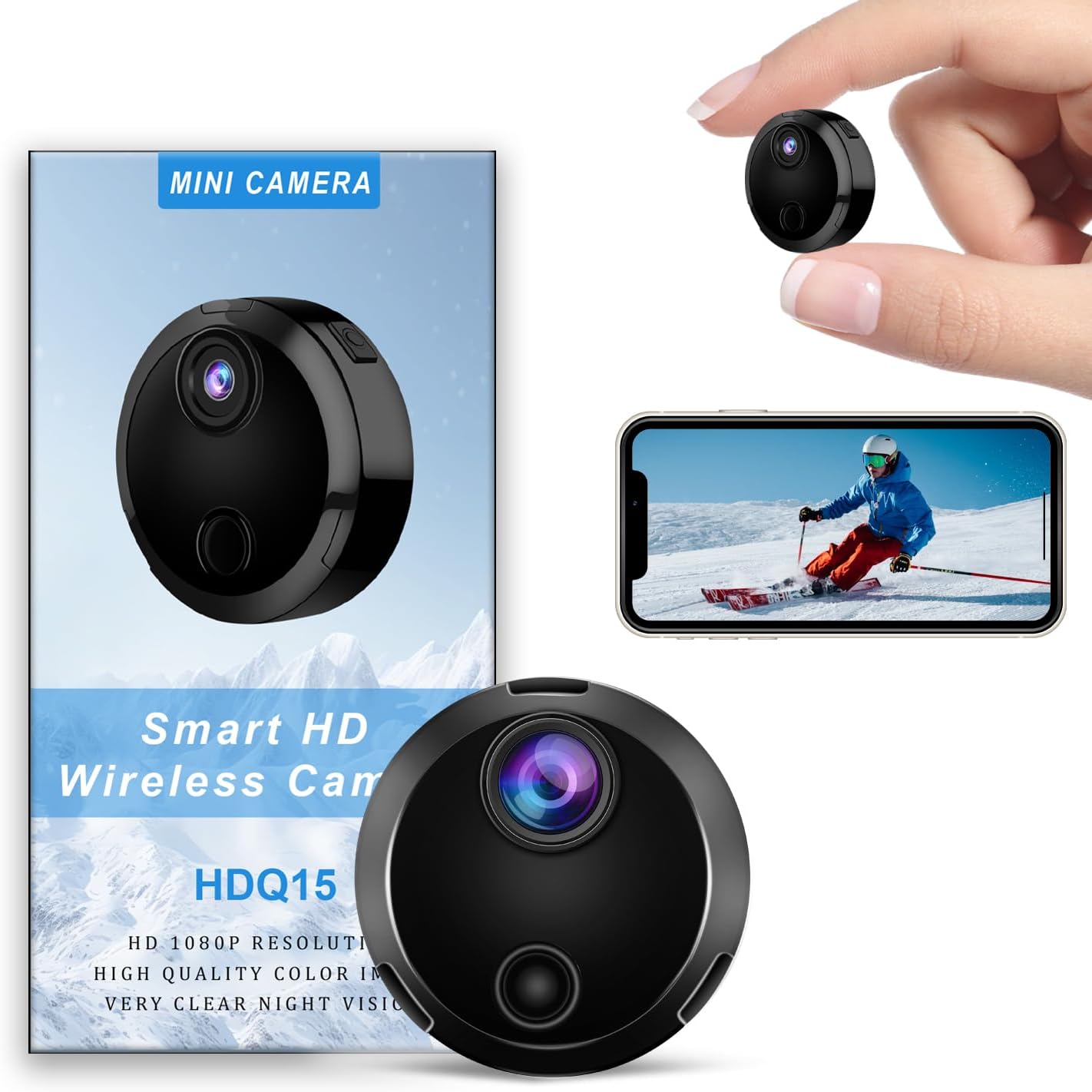 Hidden Cameras with Motion Detection and Night Vision for Safety