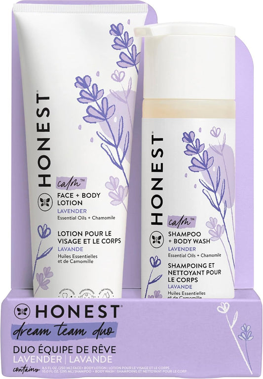 Honest 2-in-1 Baby Care Bundle | Gentle Lavender Calm