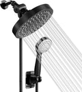 Shower Head With Handheld Combo - High Pressure Rainfall Showerhead