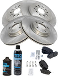 TRQ Brake Pad & Rotor Kit for 2011-2014 Ford Edge & Lincoln MKX