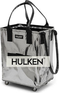 Reusable Grocery Bag On Wheels (Medium) - Rolling Tote with Zipper