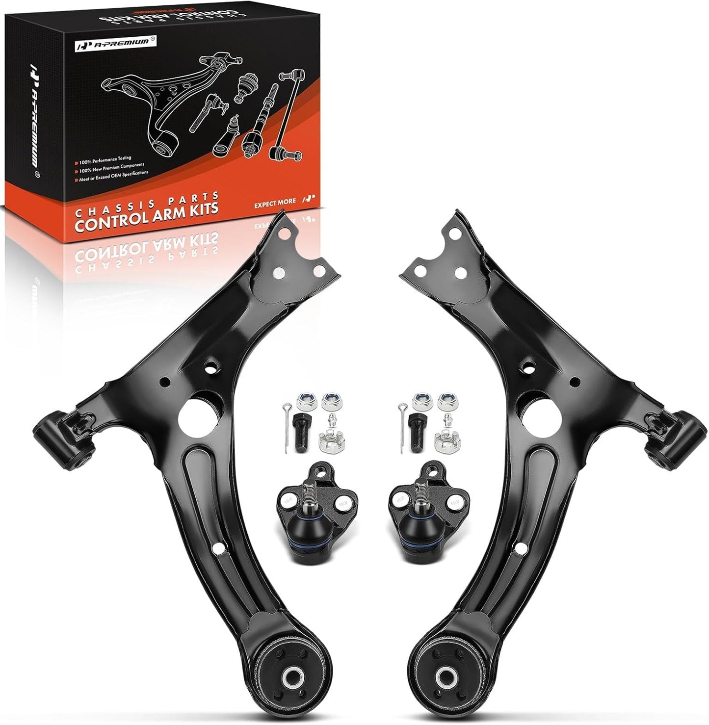 Front Lower Control Arm and Ball Joint Set for Toyota Corolla