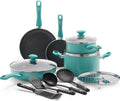 GreenLife Soft Grip Diamond Ceramic 13-Piece Cookware Set