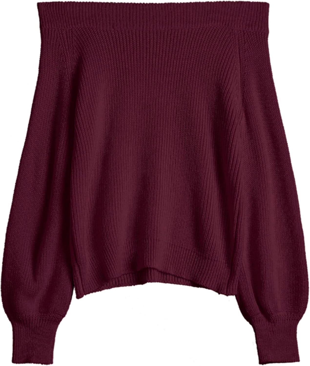 ZAFUL Off Shoulder Knit Sweater for Women - Cozy and Stylish
