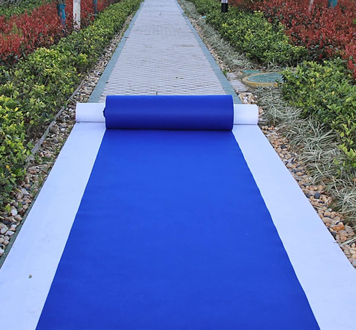 Royal Blue Aisle Runner Carpet for Weddings and Events
