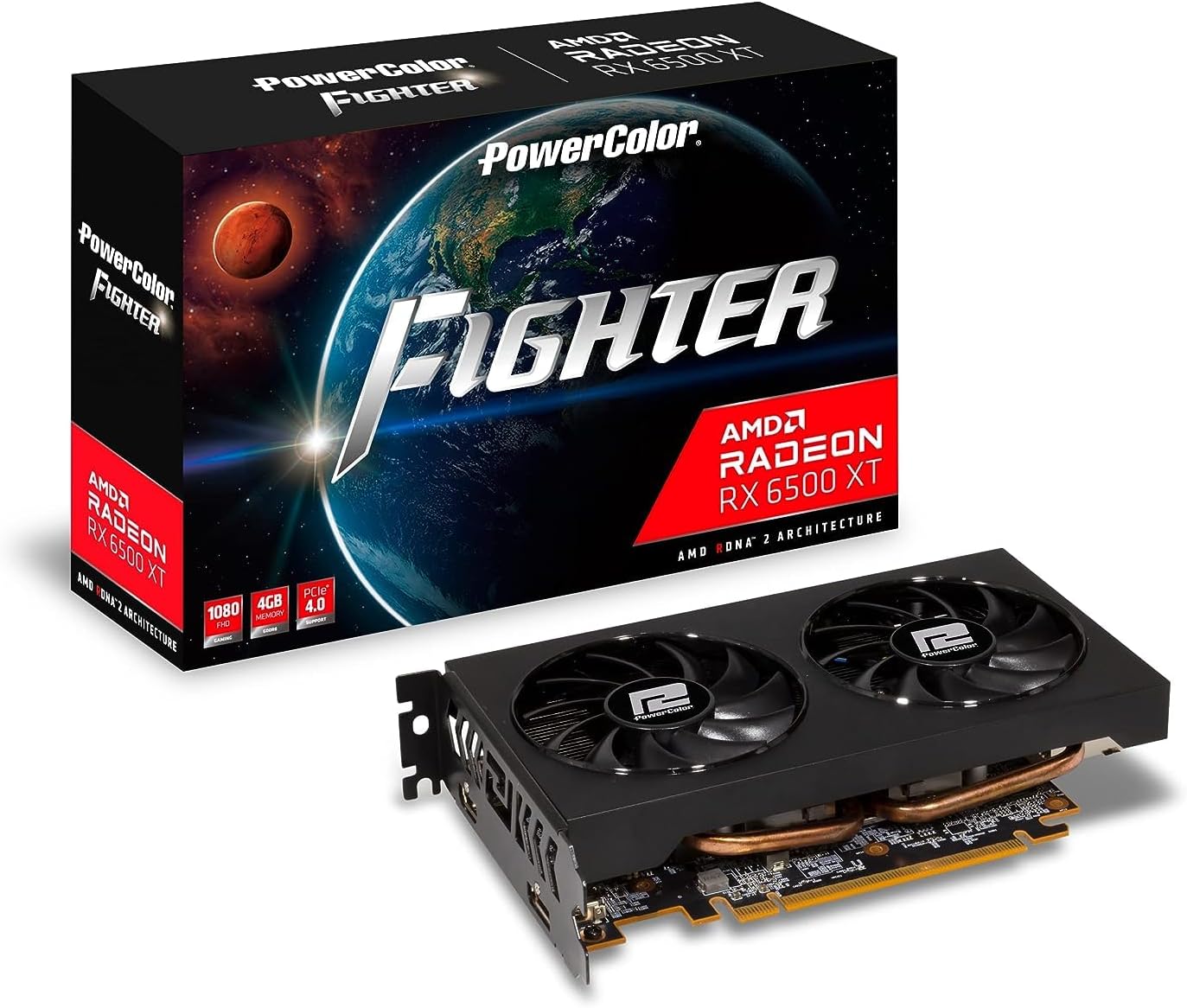 PowerColor Fighter AMD Radeon RX 6500 XT Graphics Card Review