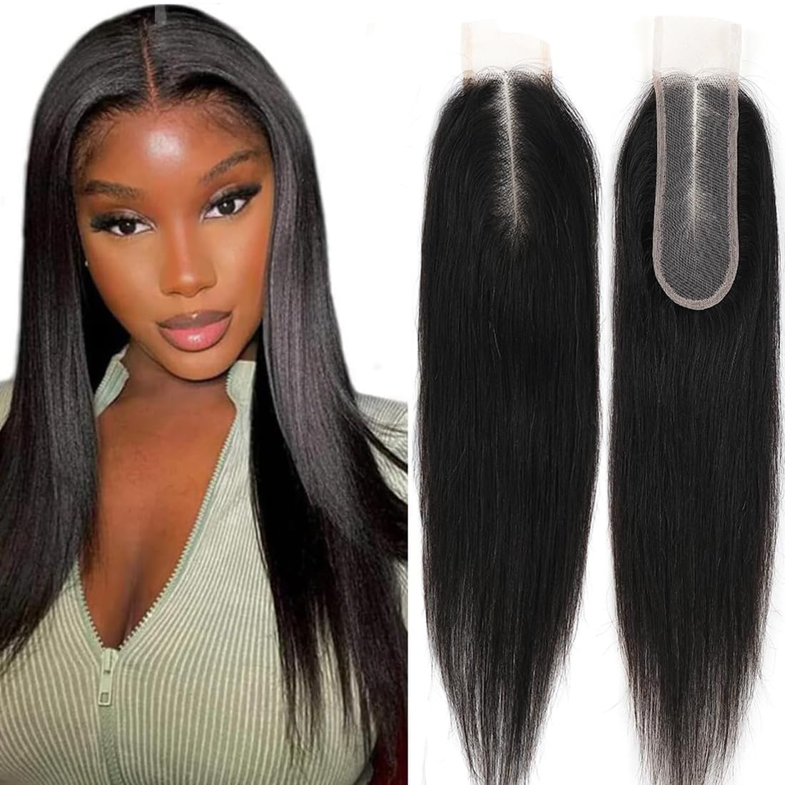 2x6 HD Lace Closure for Natural Look and Easy Styling