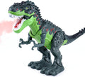 Big Walking T-Rex Dinosaur Toy Plus - Realistic Mist, Lights & Roar