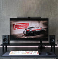 Bamboo Dual Monitor Stand Riser - Supports 2 Monitors and 300 lb Load