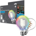 GE CYNC Smart LED G25 Globe Bulbs, Color Changing 60W Equivalent