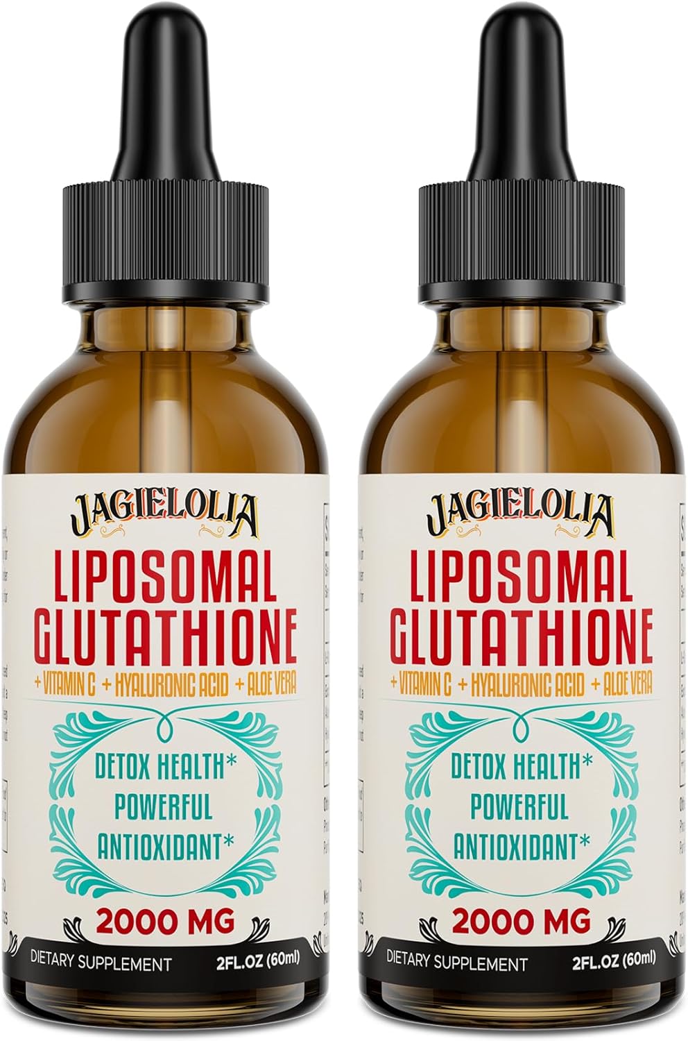 Liposomal Glutathione Liquid 2000MG for Detox & Energy Boost