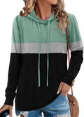 Angerella Hoodies for Women Camo Leopard Print Pullover - Cozy Cold