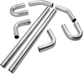 JY PERFORMANCE 2.5 in Stainless Steel Exhaust Pipe Kit - Durable
