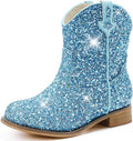 Glitter Toddler Cowgirl Boots for Girls - Sparkly Ankle Western Boots
