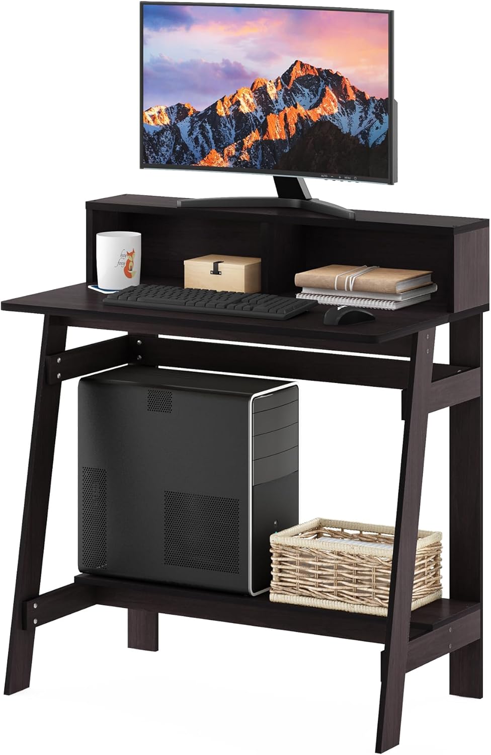 Furinno Simplistic A Frame Computer Desk for Modern Spaces