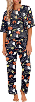 JiniGolla Womens Waffle Knit Pajama Set - Soft Sleep & Lounge