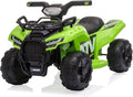 Kids Ride on ATV 6V Battery Powered Electric Quad - Safe First Drive