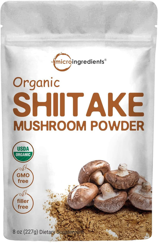 Organic Shiitake Powder - Intense Umami Flavor