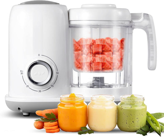 AMZBABYCHEF: 4-in-1 Baby Food Maker - Easy, Healthy Meals!