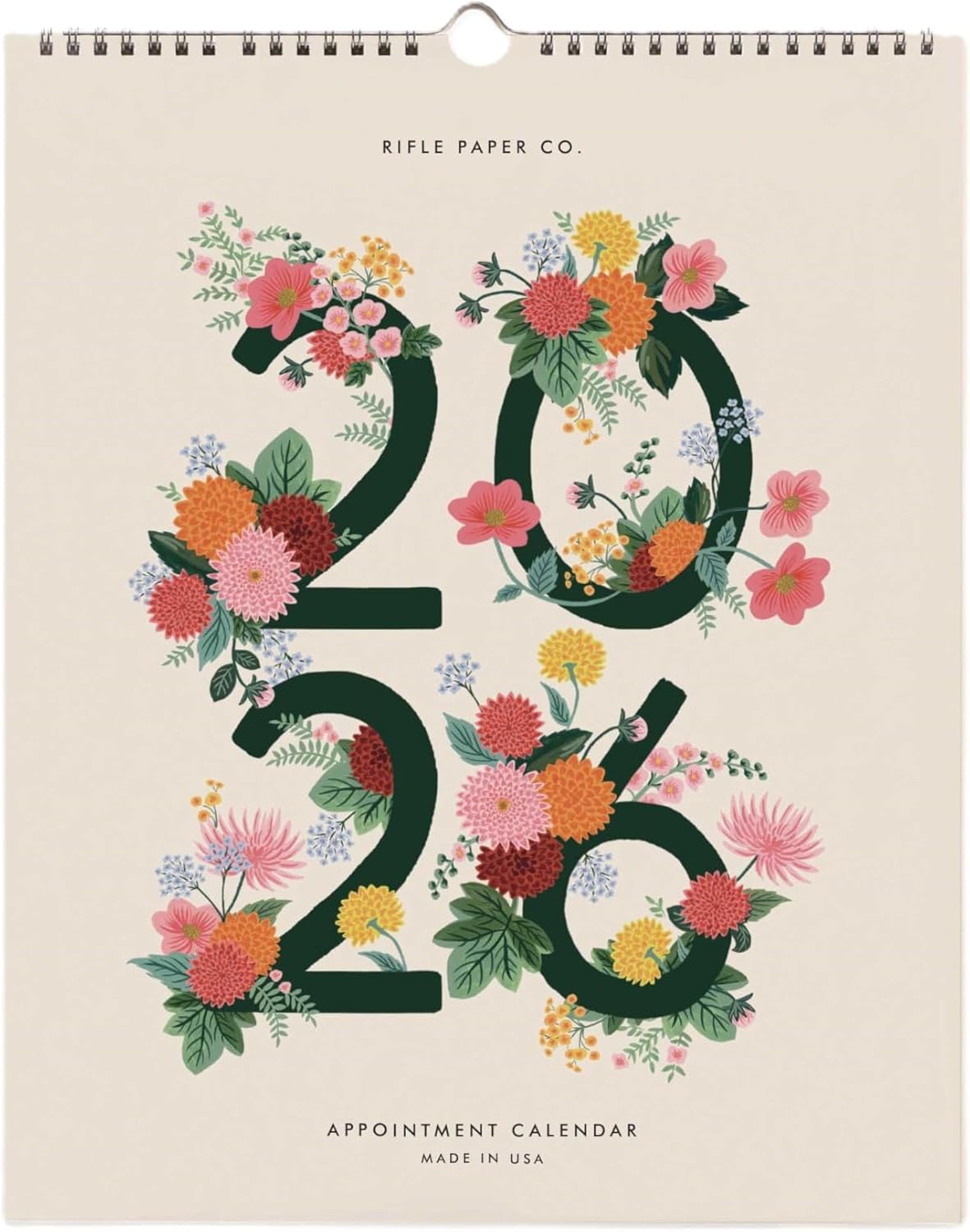Rifle Paper Co. 2026 Appointment Calendar for Stylish Planning