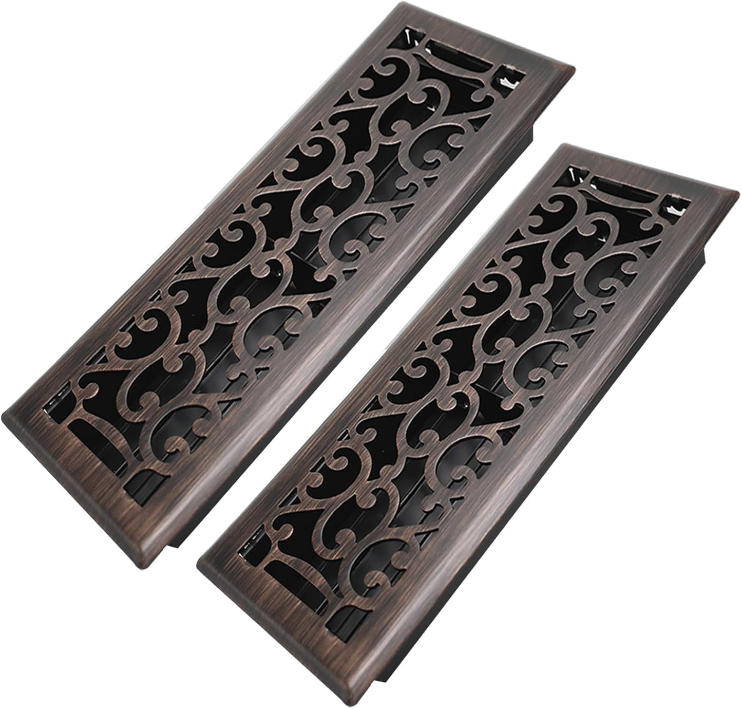 4x14 Inches Heavy Duty Walkable Floor Register for Home Use