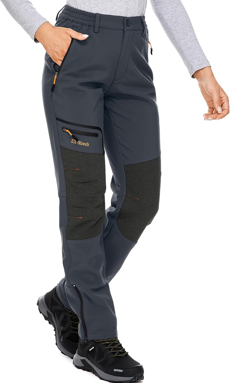 Womens Waterproof Fleece-Lined Ski Pants - Stay Cozy & Dry!