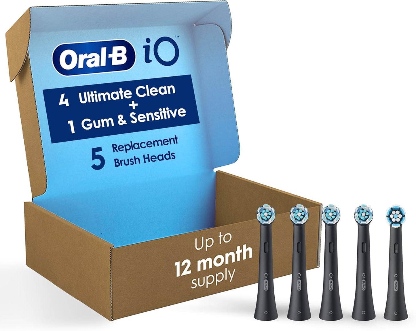 Oral-B iO Ultimate Clean Replacement Brush Heads for Superior Care