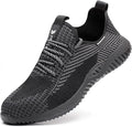Steel Toe Shoes for Men Comfortable Safety Sneakers - Non Slip