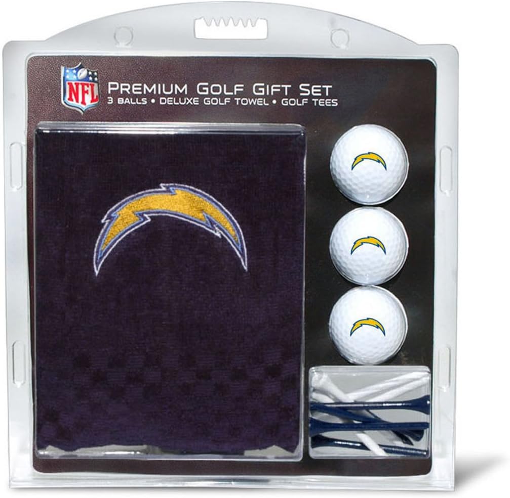 Team Golf Premium NFL Gift Set: Towel, Balls, and Tees